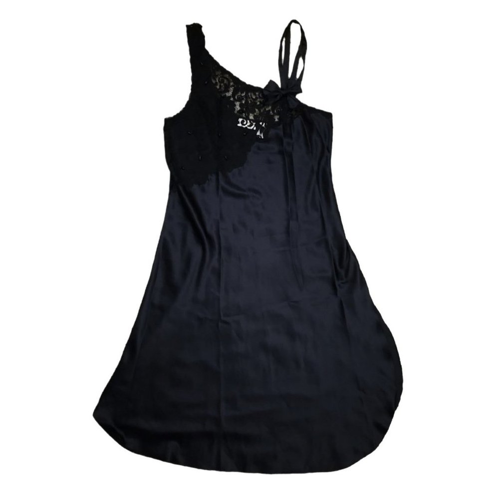 Vintage Victorias secret gold label slip dress